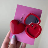 Heart Shaped Earring Mirror