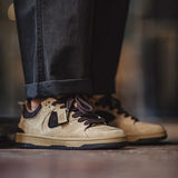 Breathable Color Block Chunky Sole Sneakers