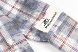Y2K Retro Vintage Tie-Dyed Plaid Long-Sleeve Shirt