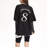 Retro Striped Short Sleeve Casual T-Shirt