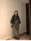 Handsome Distressed Brown Faux Leather Jacket
