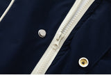 Vintage Windbreaker Patchwork Embroidery Jacket
