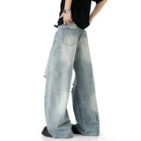 Heirloom Quality Solid Color Loose Fit Denim Jeans