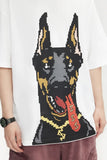 Doberman Swagger Reflective  T-Shirt