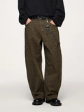 Vintage Washed Wide-Leg Pants