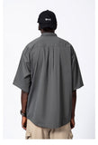 Retro Tactical Patchwork  Shirt