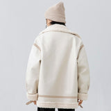 Heating Fur Leather Jacket