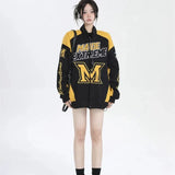 Racing Color Block Jacket
