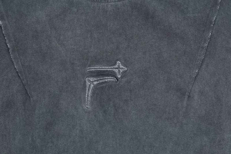 Y2k Retro Washed Embroidery T-shirt
