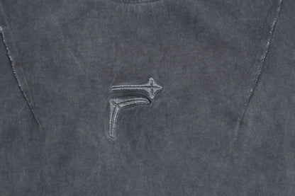 Y2k Retro Washed Embroidery T-shirt