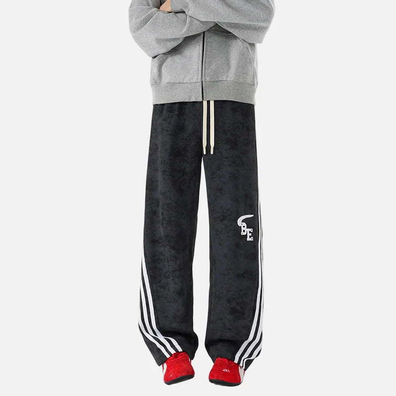 Tie Dye Patchwork Hip Hop Wide Leg Sweatpants