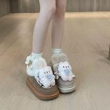 Cozy Warm Suede Ankle Shoes