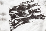 Graffiti Doberman Printed Short Sleeve Shirt