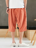 Calf-Length Casual Baggy Shorts
