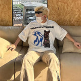 Y2k Funny Ghost Oversized T-shirt