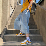 Women Streetwear Comfort Versatile Loose Fit Jorts