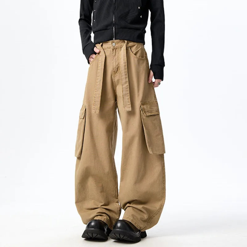 Y2K American Style Big Pocket Cargo Pants
