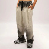 Drawstring Pleated Casual Loose Pants