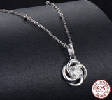 Stunning Sterling Silver Leaf Clover Necklaces