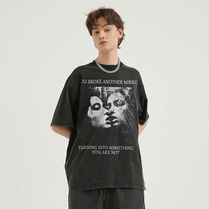 Vintage Graphic Mirror T-shirt