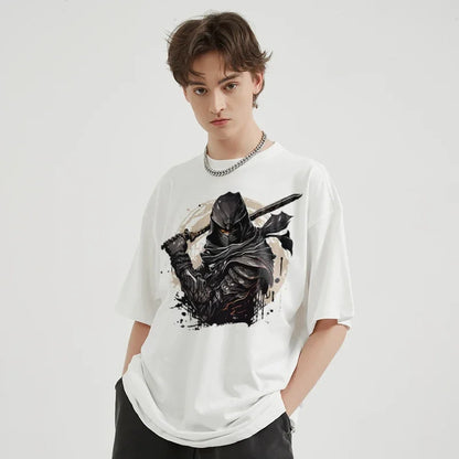 Japanese Ninja Graphic T-shirt