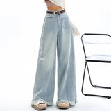 Loose High Waist Hip Hop Wide Leg Jeans