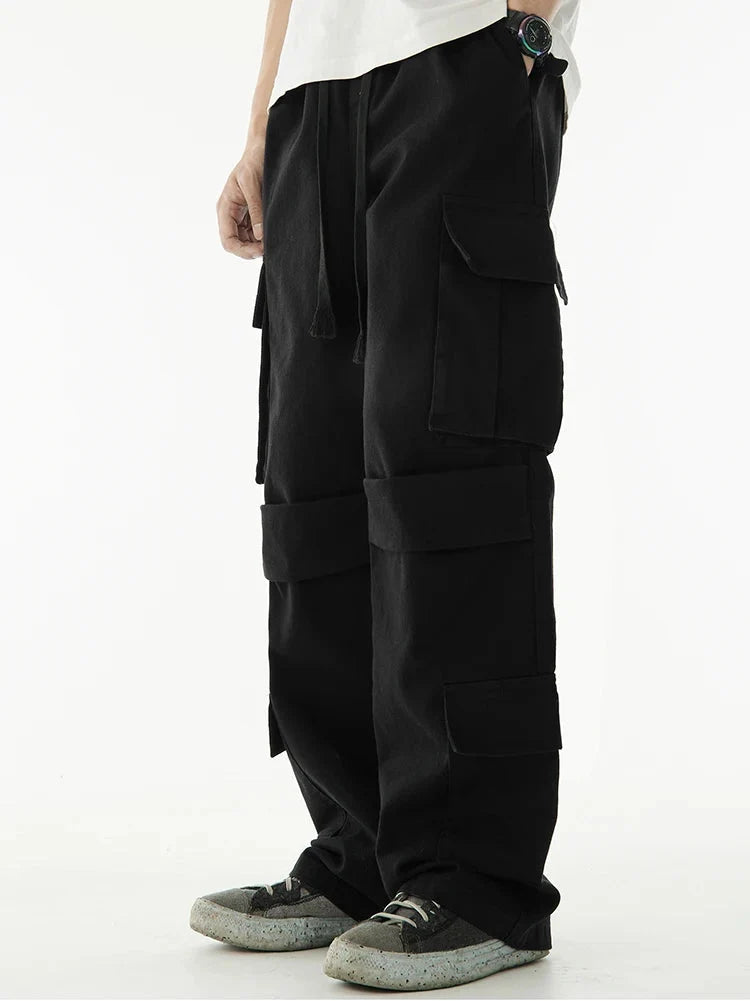 Streetwear Denim Cargo Pants