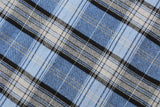 Striped Plaid Long Sleeve Hoodie