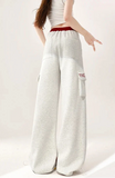 Vintage Embroidered Baggy Cargo Sweatpants