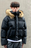 Winter Cool Parkas Removable Hat Boomber Jacket