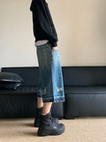 Y2k Ripped Washed Jorts