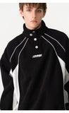 Y2K Streetwear High Collar Casual Long Sleeve Sweatshirt