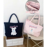 Y2K Large Capacity Embroidered Tote Bag