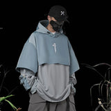 Vintage Double-Layered Utility Hoodie