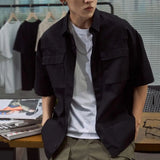 Military Cargo Short Sleeve Shirt