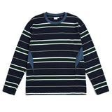 Striped Japanese Minimalist Long Sleeve T-Shirt