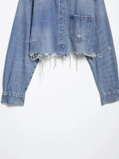 Retro Casual Versatile Denim Jacket