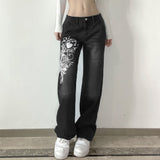 Vintage Low-waist Pants