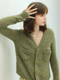 Handesome Luxurious French Knit Cardigan