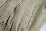 Travel-Essential Oversized Fur Stand Collar Parka Jacket
