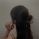 Gothic Sweet Black Spider Hair Claw Clips