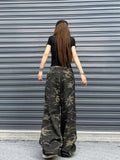 Cozy Camouflage High Rise Cargo Pants