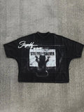 Gothic Retro High Street Oversized T-Shirt