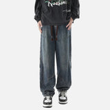 Autumn American Style Baggy Workwear Jeans