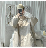 Hooded Windbreaker Loose Jacket