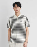 Men's Casual Stylish Korean Striped Polo T-Shirt