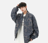 Niche Tie Dyed Denim Jacket