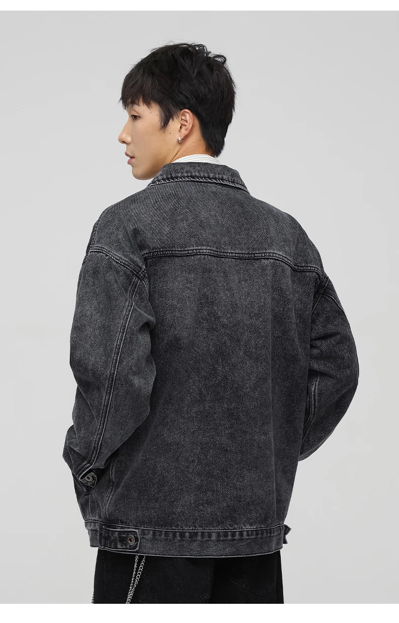 Men's Classic High Street Denim Jacket