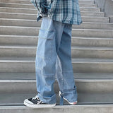 Loose Straight Baggy Cargo Jeans