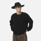 Cozy Lazy Style Relaxed Fit Long Sleeve T-Shirt